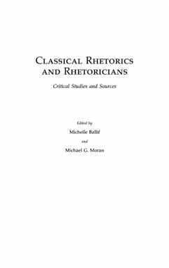 Cover Classical Rhetorics and Rhetoricians