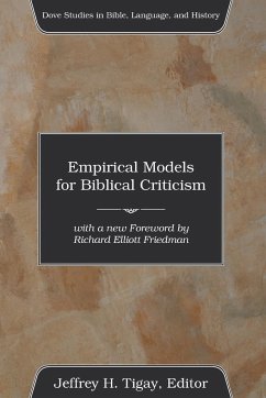 Empirical Models for Biblical Criticism