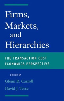 Cover Firms, Markets and Hierarchies