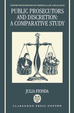 Public Prosecutors and Discretion - Fionda, Julia