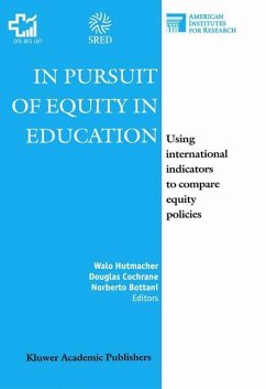 In Pursuit of Equity in Education - Hutmacher, W. / Cochrane, D. / Bottani, N. (Hgg.)