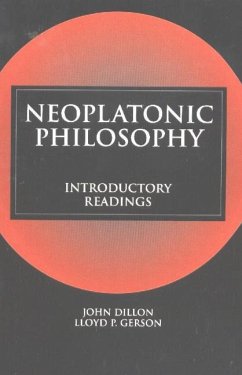Cover Neoplatonic Philosophy