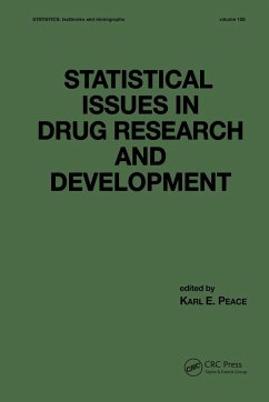 Statistical Issues in Drug Research and Development - Peace, K.E.