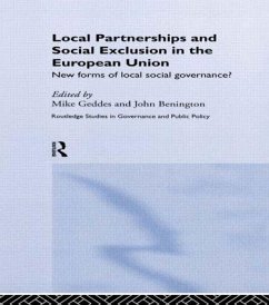 Local Partnership and Social Exclusion in the European Union - Benington, John / Geddes, Mike (eds.)