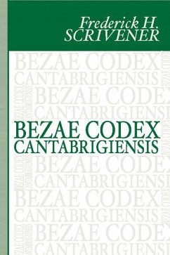 Bezae Codex Cantabrigiensis - Beza, Theodore