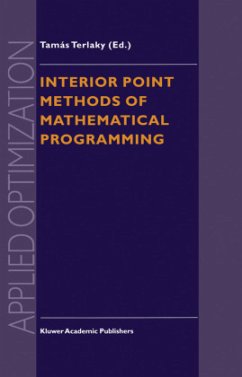 Interior Point Methods of Mathematical Programming - Terlaky, T. (Hrsg.)