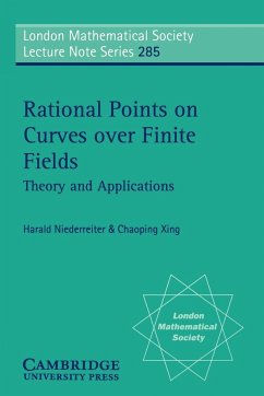 Rational Points on Curves Over Finite Fields - Niederreiter, Harald; Xing, Chaoping