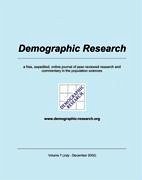 Demographic Research, Volume 7