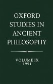 Oxford Studies in Ancient Philosophy