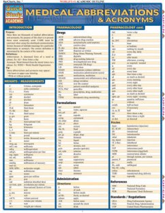 Cover Medical Abbreviations & Acronyms