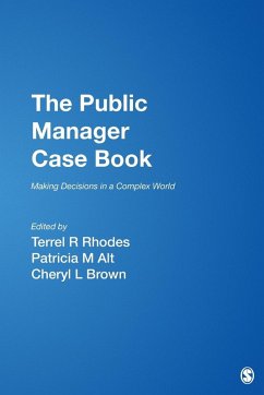 Cover The Public Manager Case Book