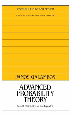 Advanced Probability Theory, Second Edition, - Galambos, Janos