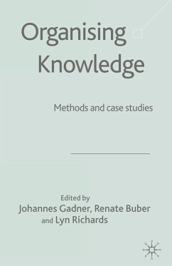 Organising Knowledge - Gadner, Johannes