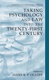 Taking Psychology and Law Into the Twenty-First Century