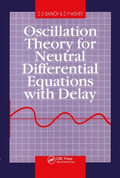 Oscillation Theory for Neutral Differential Equations with Delay - Bainov, D D; Mishev, D P