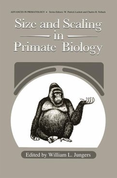 Size and Scaling in Primate Biology - Jungers, William J. (Hrsg.)
