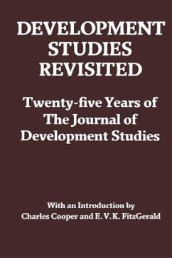 Development Studies Revisited - Charles Cooper; E. V. K. FitzGerald