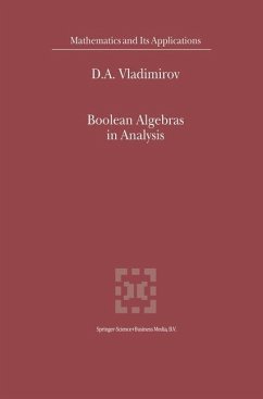 Boolean Algebras in Analysis - Vladimirov, D. A.