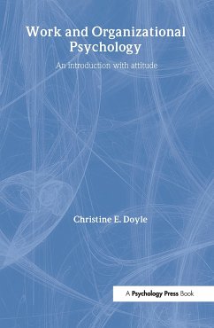 Work and Organizational Psychology - Doyle, Christine