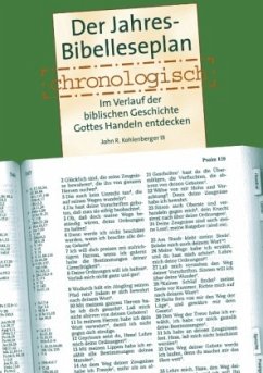 Der Jahres Bibelleseplan chronologisch - Kohlenberger, John R.