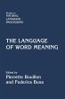 The Language of Word Meaning - Bild 1