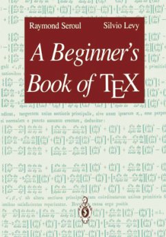 A Beginner's Book of TEX - Seroul, Raymond;Levy, Silvio
