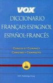 Vox Diccionario Francais-Espagnol/Espanol-Frances
