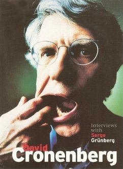 Cover David Cronenberg: Interviews with Serge Grünberg