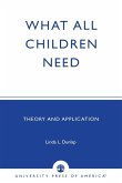 What All Children Need