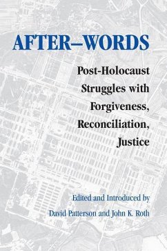 After-Words - Patterson, David / Roth, John K.