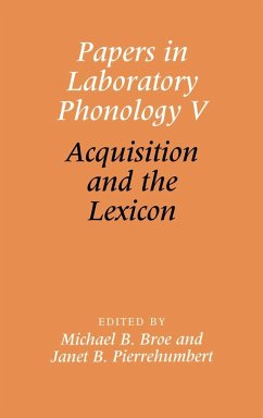 Papers in Laboratory Phonology V - Broe, B. / Pierrehumbert, B. (eds.)