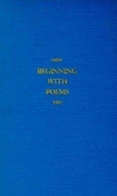 Beginning with Poems