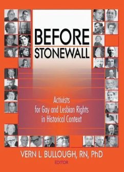 Before Stonewall - Bullough, Vern L
