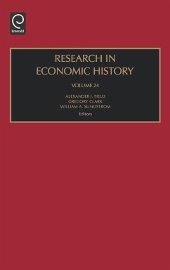 Research in Economic History - Field, Alexander J. / Clark, Gregory / Sundstrom, William A. (eds.)