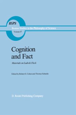 Cognition and Fact - Cohen, R.S. / Schnelle, Thomas (Hgg.)