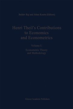 Henri Theil's Contributions to Economics and Econometrics - Raj, B. / Koerts, J. (Hgg.)
