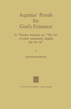 Aquinas¿ Proofs for God¿s Existence - Bonnette, D.