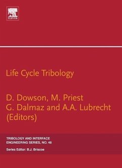 Life Cycle Tribology - Dowson, Duncan (ed.)