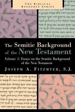 Essays on the Semitic Background of the New Testament - Fitzmyer, Joseph A.