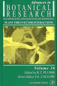 Plant Virus Vector Interactions - Plumb, R. T. (Volume ed.)