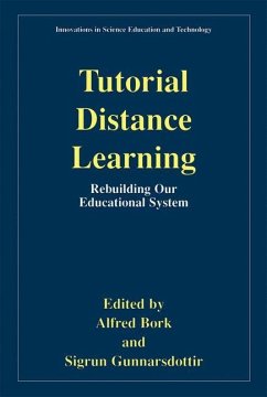 Tutorial Distance Learning - Gunnarsdottir, Sigrun;Bork, Alfred