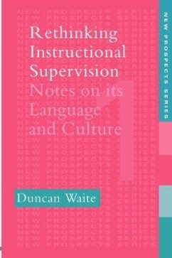 Rethinking Instructional Supervision - Waite, Duncan