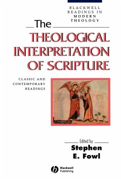 Theological Interpretation of Scripture - Fowl Theological Interpretation of Scripture - Fowl