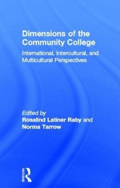 Dimensions of the Community College - Tarrow, Norma (ed.)
