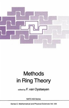 Methods in Ring Theory - Van Oystaeyen, Freddy (Hrsg.)