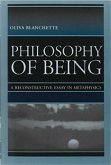 Philosophy of Being: A Reconstructive Essay in Metaphysics