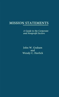 Mission Statements - Graham, John W; Havlick, Wendy C