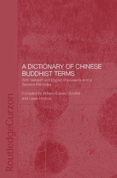 A Dictionary of Chinese Buddhist Terms - Hodous, Lewis; Soothill, William E.