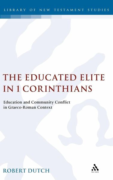 The Educated Elite in 1 Corinthians The Educated Elite in 1 Corinthians