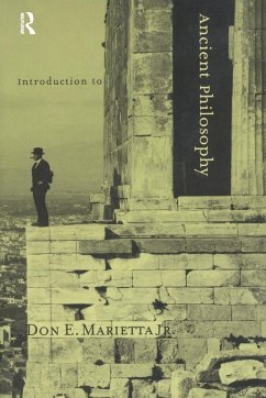 Introduction to Ancient Philosophy - Marietta, Don E